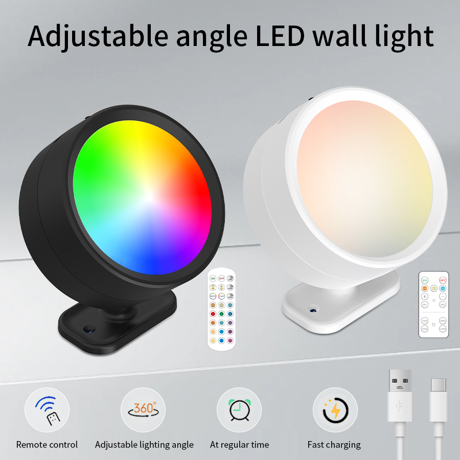 Lighting Decoration On Wall - Modern Magnetic Wall Lights LED Wall