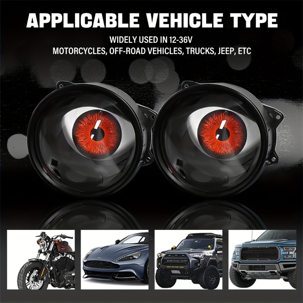 Lighting Decoration - ﻿ 6-Mode Led Dynamic Devil Eye