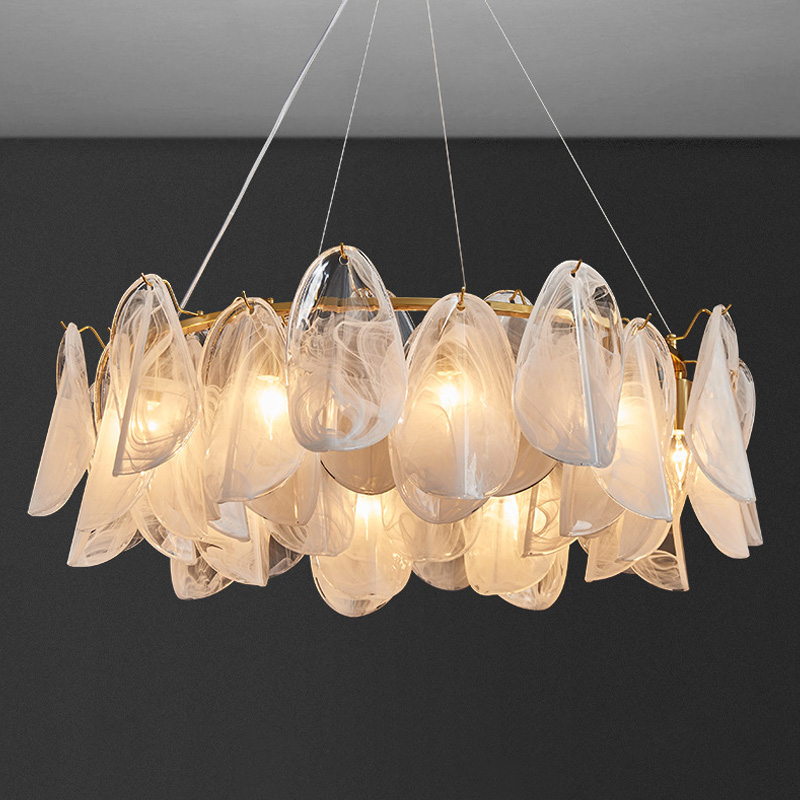 Lighting Home Decor Items - Luxury Glass Chandelier Lighting Lamps Living