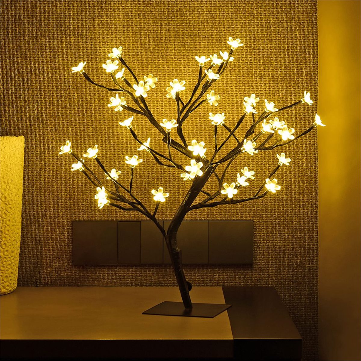 Decor Lighting Discount - Big Discount LED Table Lamp Cherry