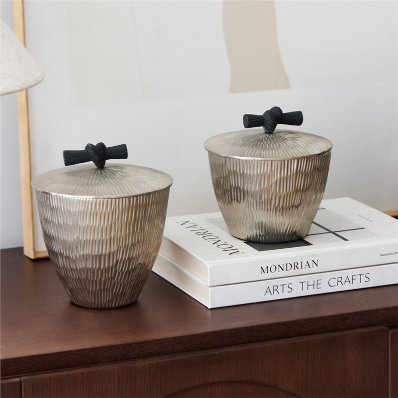 Decor Lighting India - India light luxury silver line texture