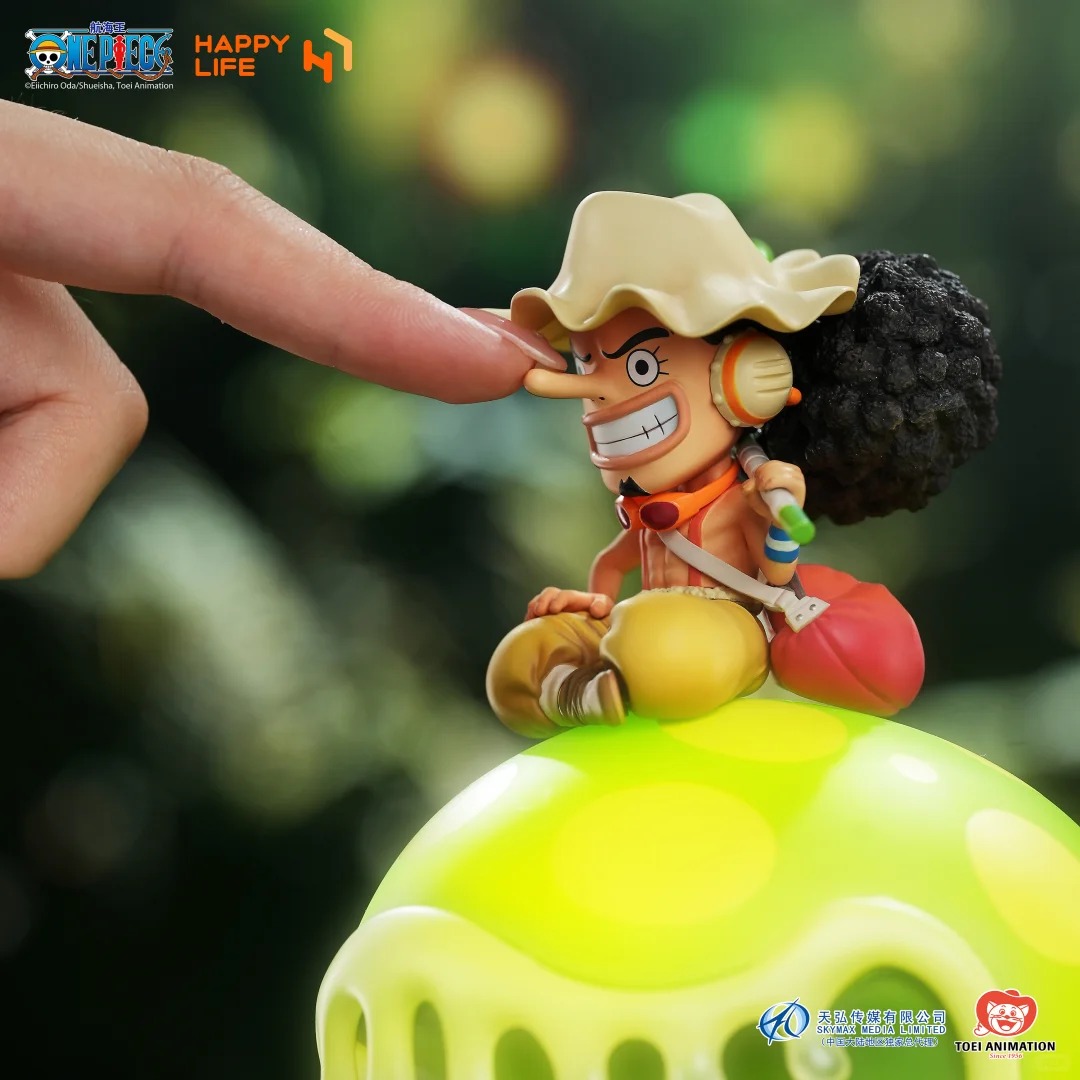 Lighting Home Decor Items - [in stock]Happy Life Usopp Figure Squeeze
