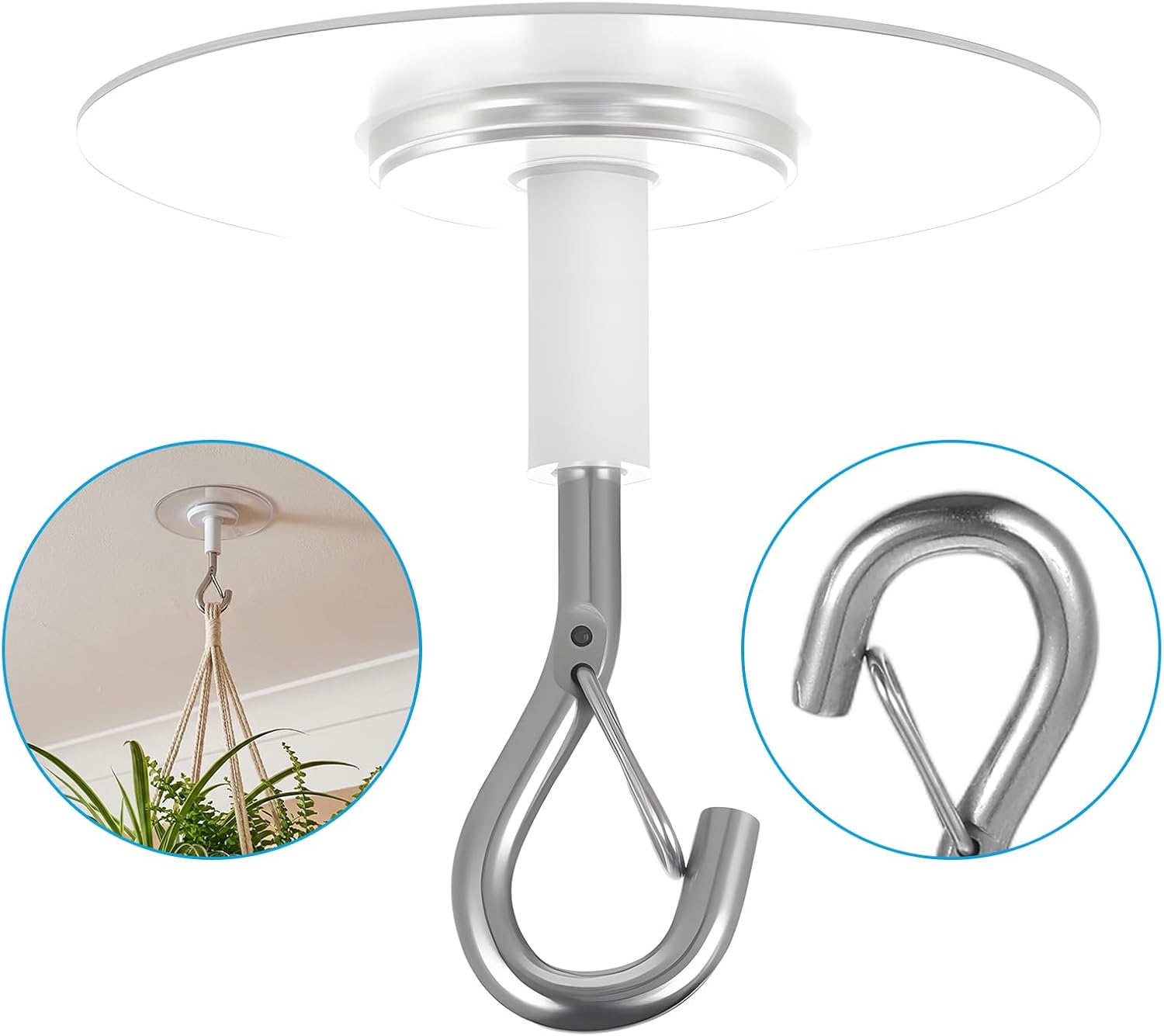 Kitchen Decor Lighting - 5Pcs Heavy Duty Self Adhesive Ceiling