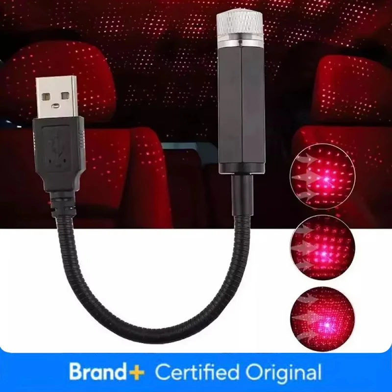Star Projector Night - Romantic LED Car Roof Star Night