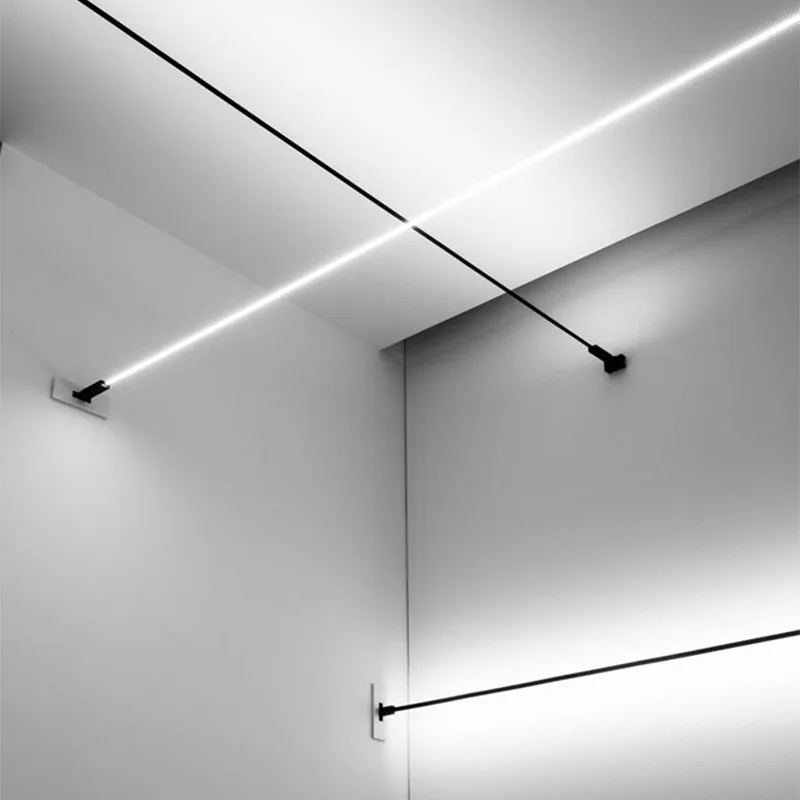 Modern Black White Linear Wall - đánh giá và giá Lighting Decoration On Wall