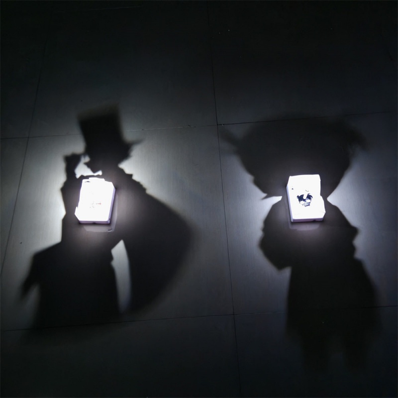 Anime Figure Silhouette Wall L - đánh giá và giá Lighting Home Decor Items