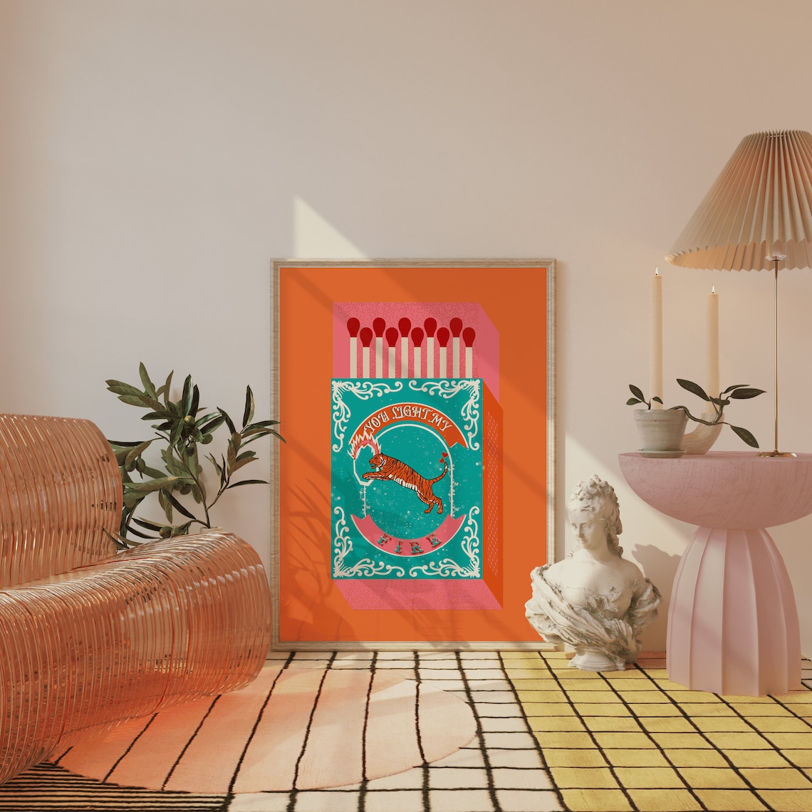 You Light My Fire Orange Match - đánh giá và giá Kitchen Decor Lighting