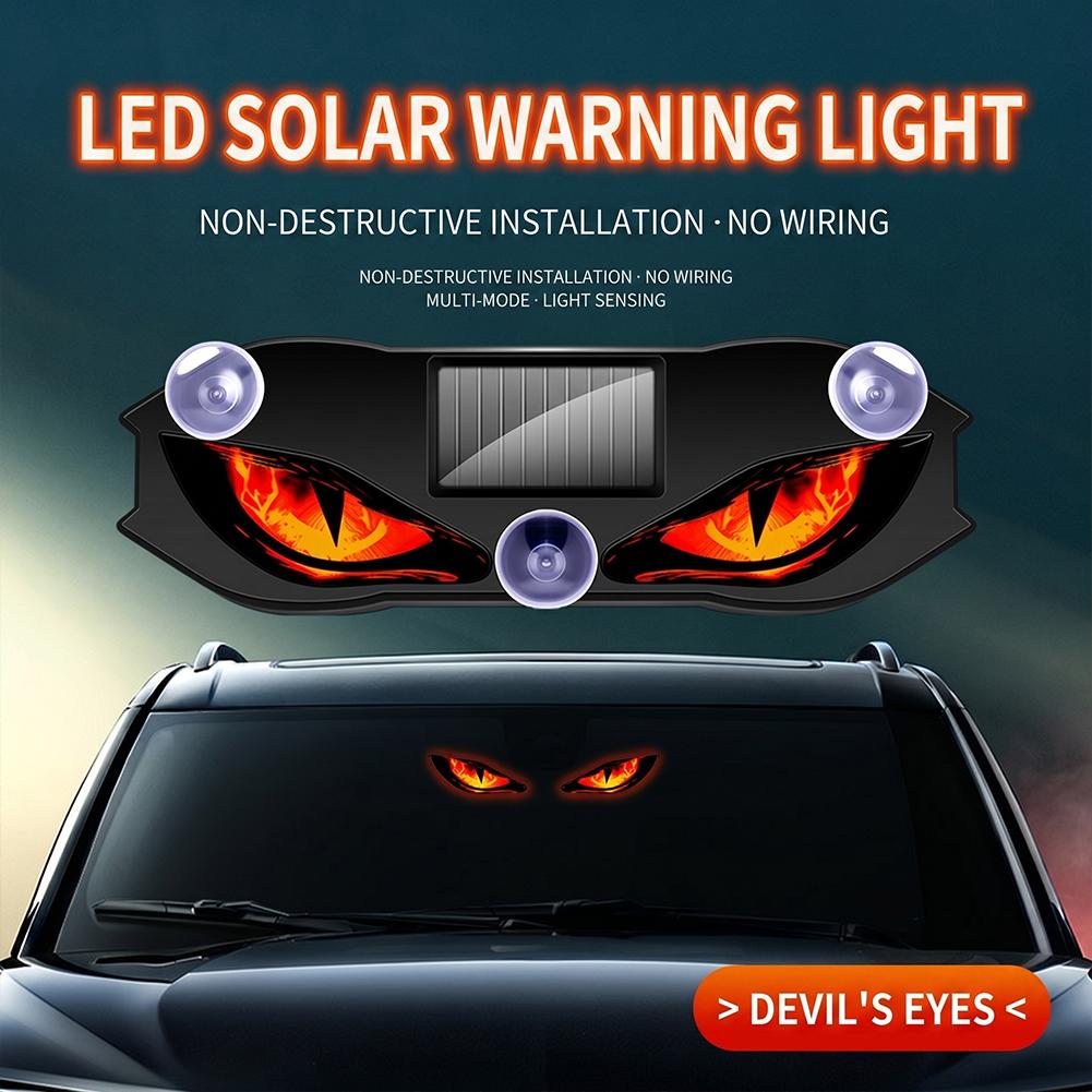 Solar Powered Devil Eye Car Wa - đánh giá và giá Lighting Decor Inc
