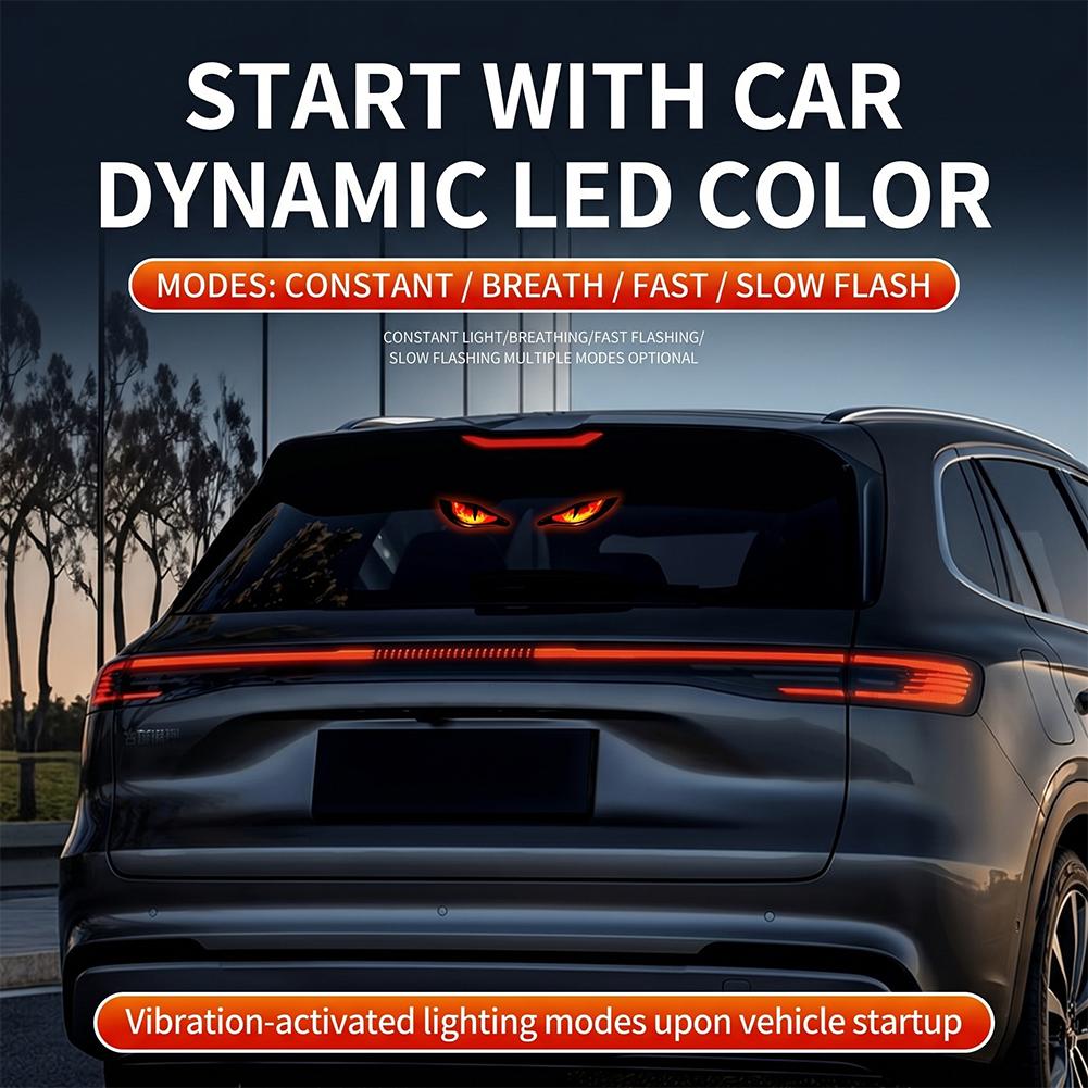 Solar Powered Devil Eye Car Wa - đánh giá và giá Lighting Decor Inc