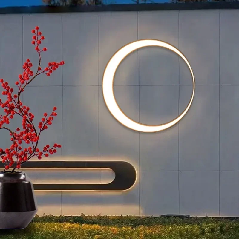 Modern Outdoor Waterproof Moon - đánh giá và giá Lighting Decoration On Wall