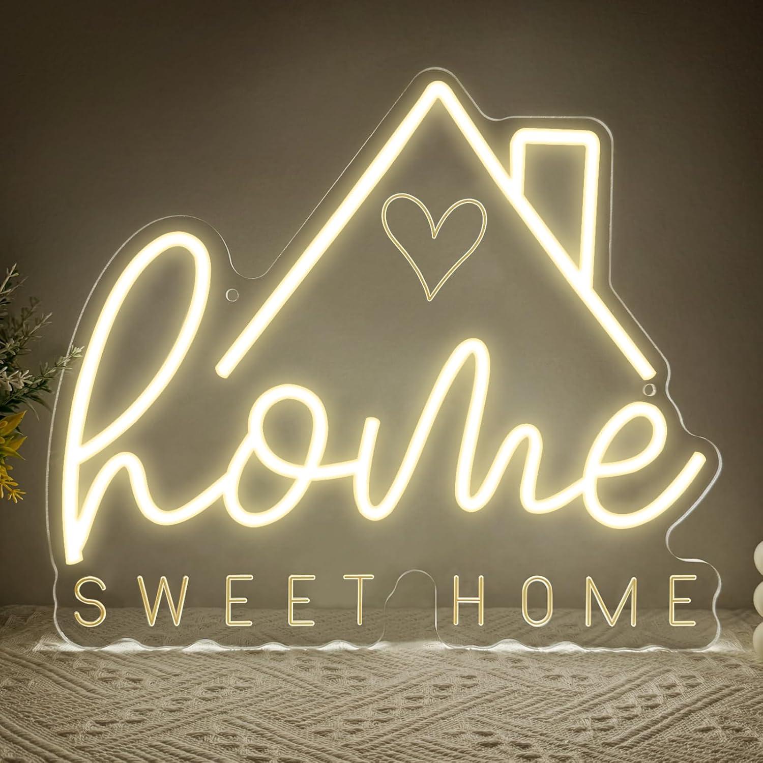 Sweet Home Neon Sign USB Dimma - đánh giá và giá Lighting Decor For Home