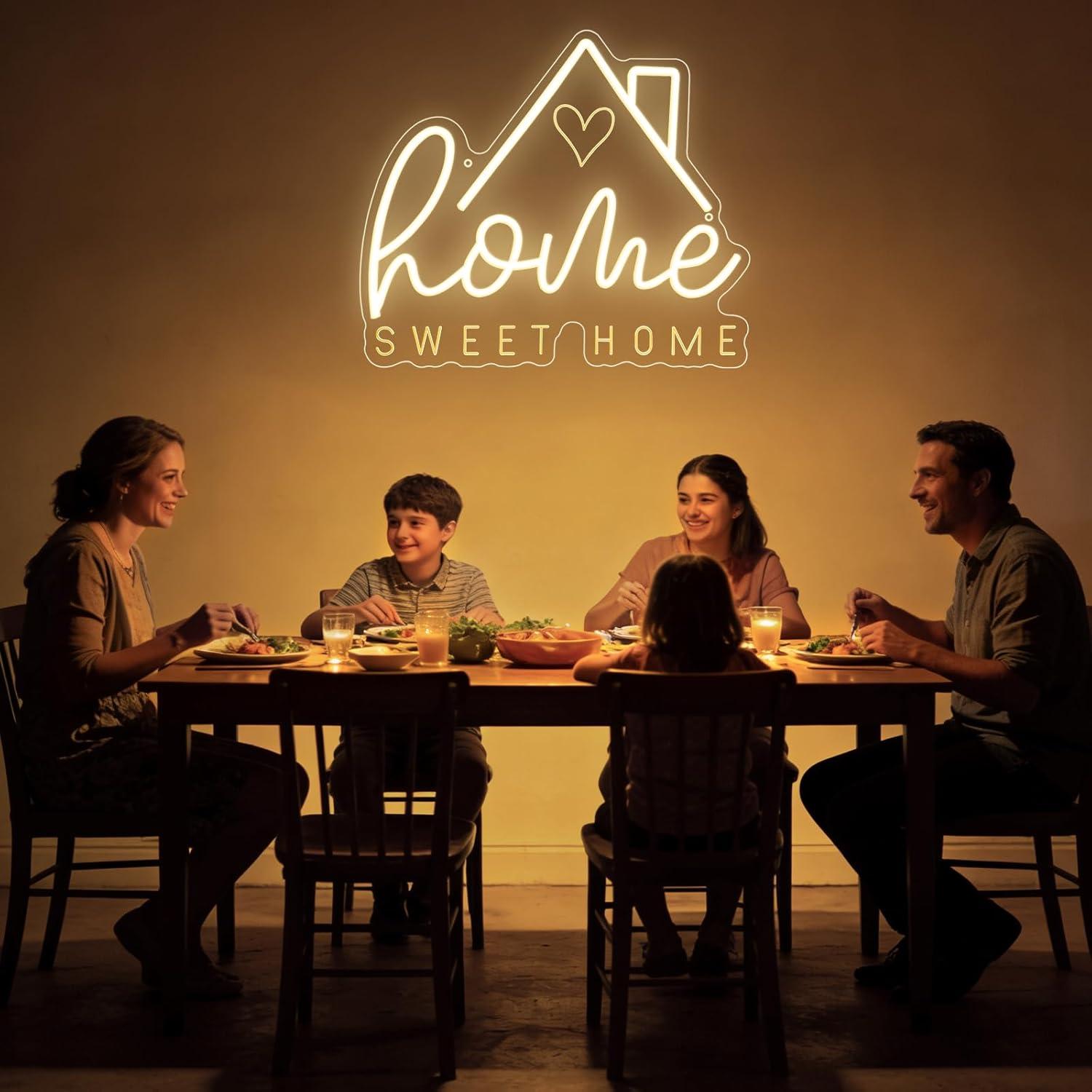 Sweet Home Neon Sign USB Dimma - đánh giá và giá Lighting Decor For Home