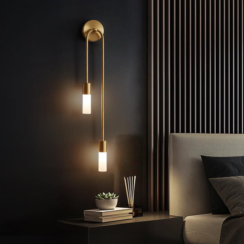 Retro Background Living Room A - đánh giá và giá Lighting Decoration On Wall