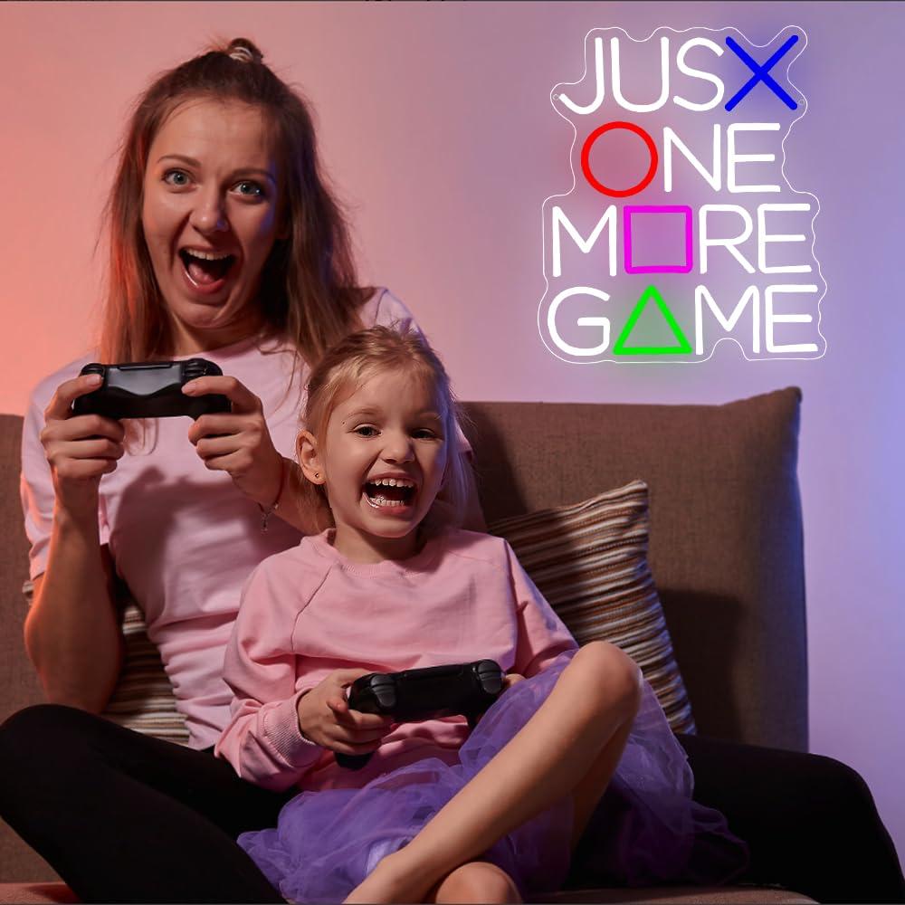 Just One More Game Neon Sign U - đánh giá và giá Lighting Decor And More
