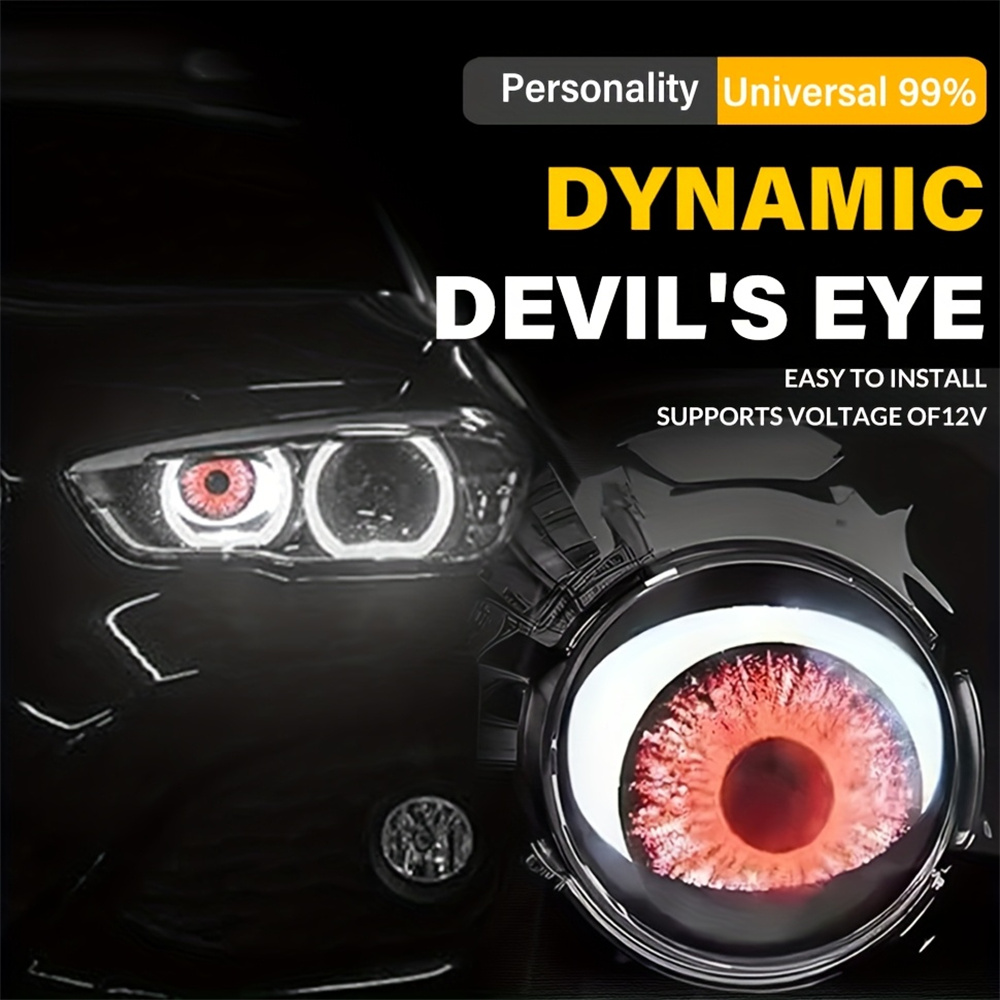  6-Mode Led Dynamic Devil Eye - đánh giá và giá Lighting Decoration