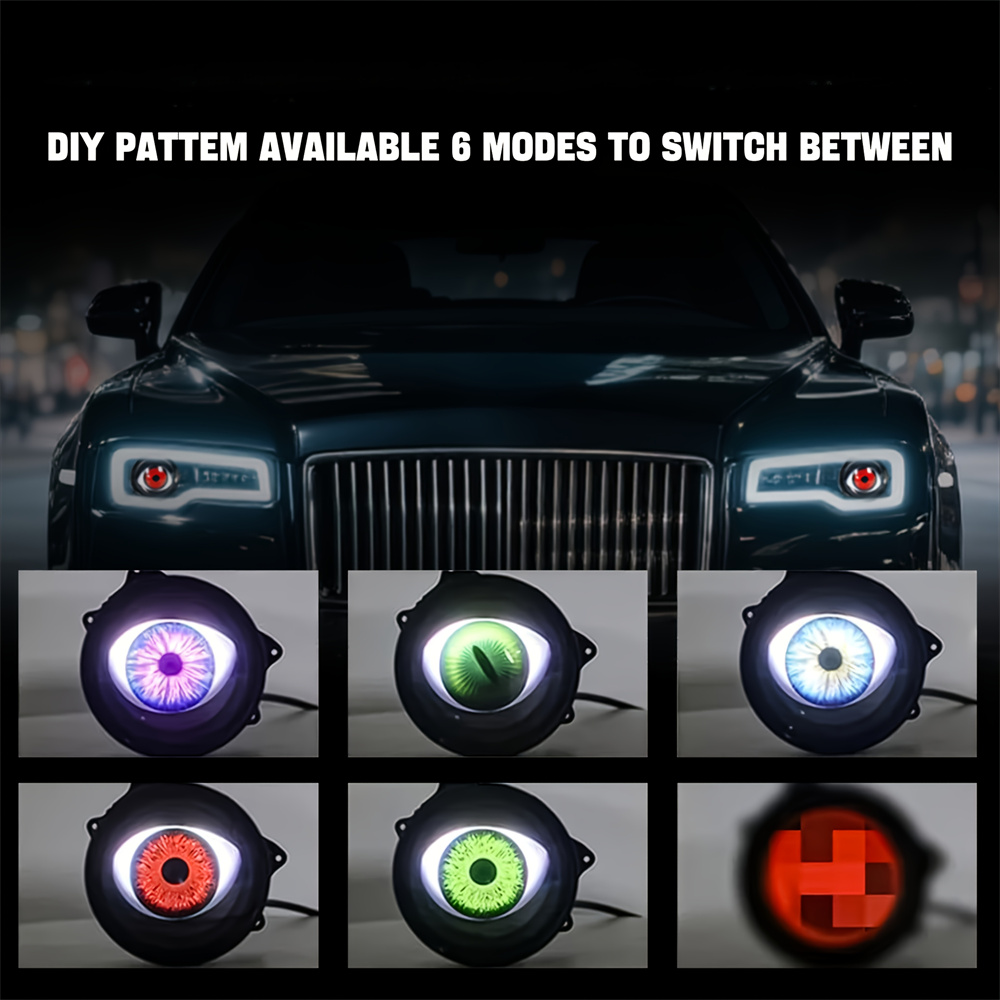  6-Mode Led Dynamic Devil Eye - đánh giá và giá Lighting Decoration