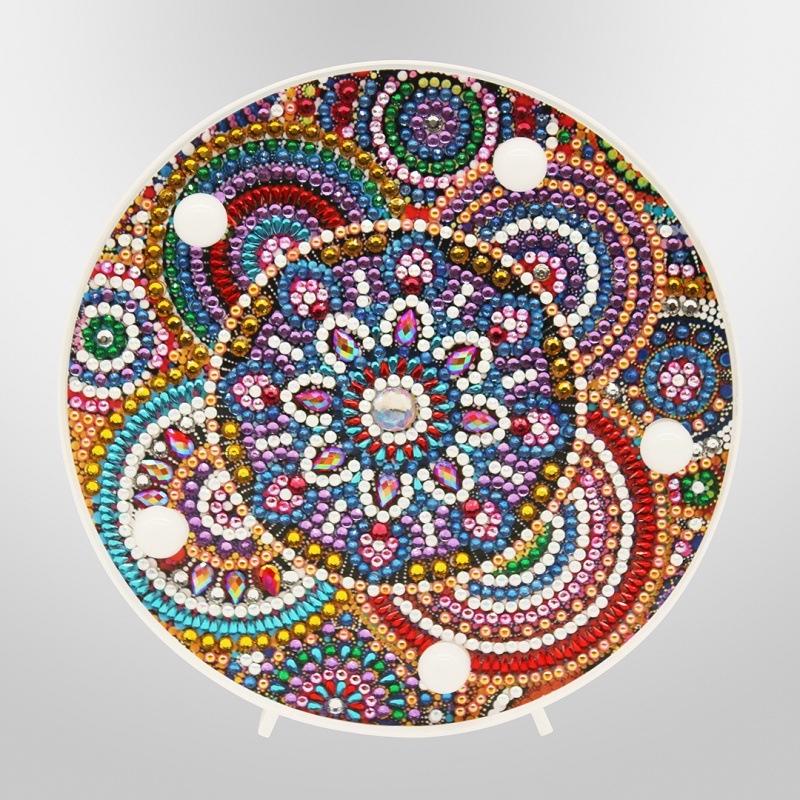Mandala Round Circle DIY Diamo - đánh giá và giá Decor Lighting India