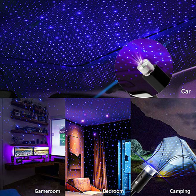 Điều Chỉnh Tự Động USB Đèn Tra - đánh giá và giá Star Projector Night