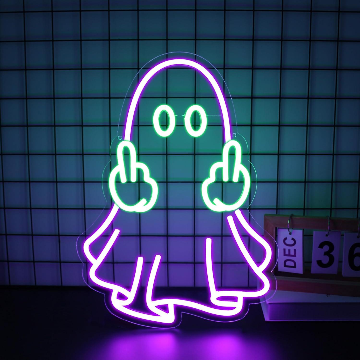 Ghost Neon Sign USB Powered LE - đánh giá và giá Lighting Decor For Home