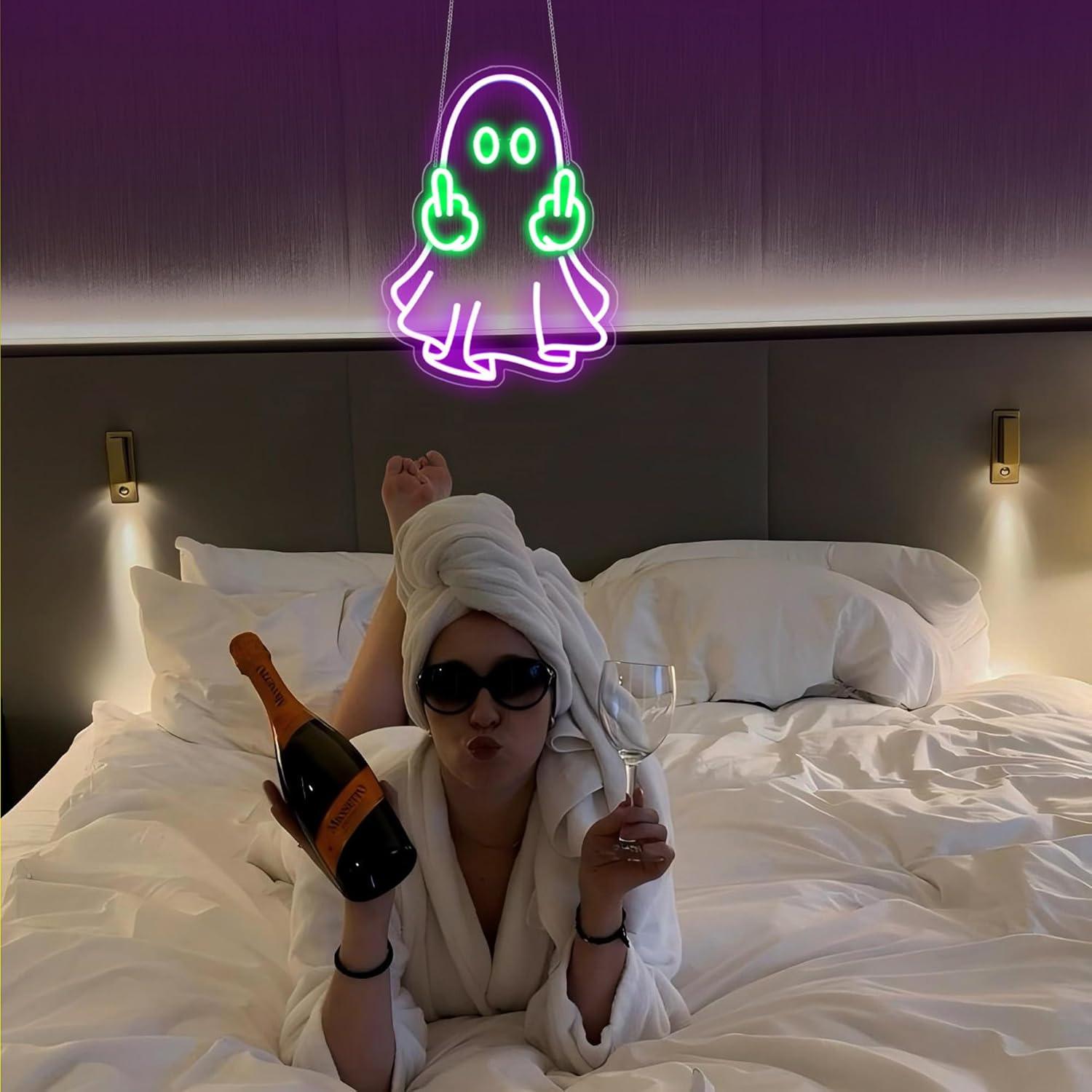Ghost Neon Sign USB Powered LE - đánh giá và giá Lighting Decor For Home