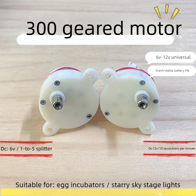 Low Speed DC Gear Motor 6V 12V - đánh giá và giá Decor Lighting Ie