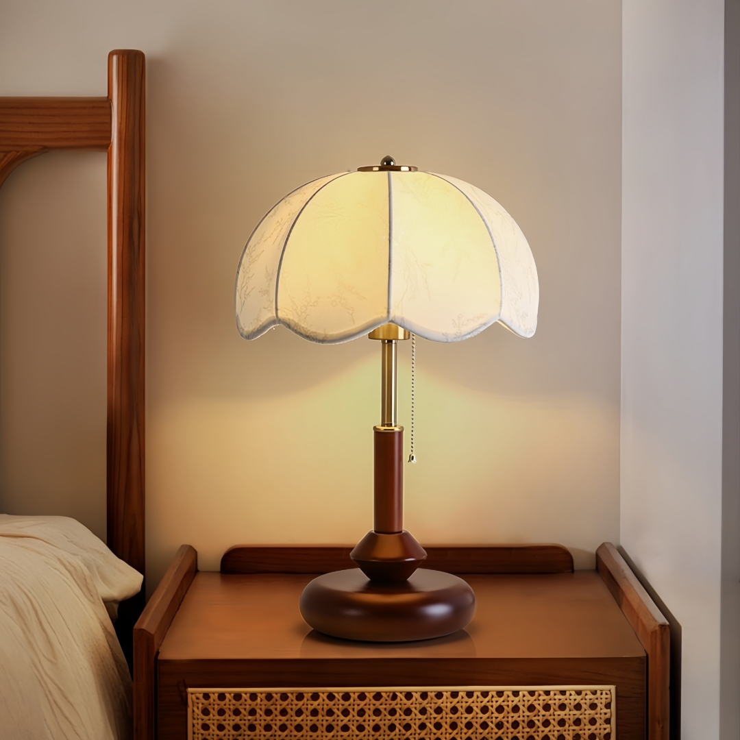 Vintage Scalloped Dome Table L - đánh giá và giá Lighting Decor For Home