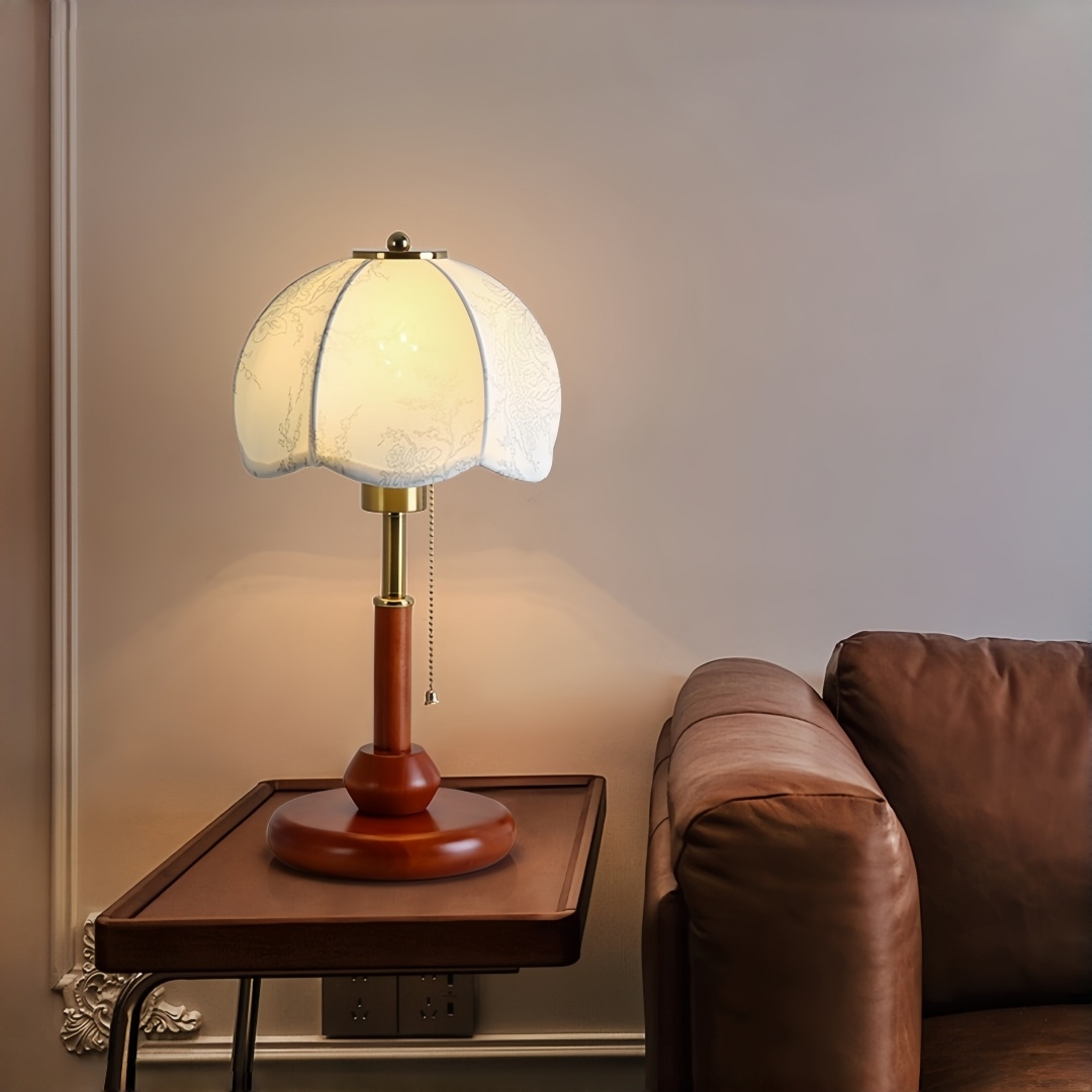 Vintage Scalloped Dome Table L - đánh giá và giá Lighting Decor For Home