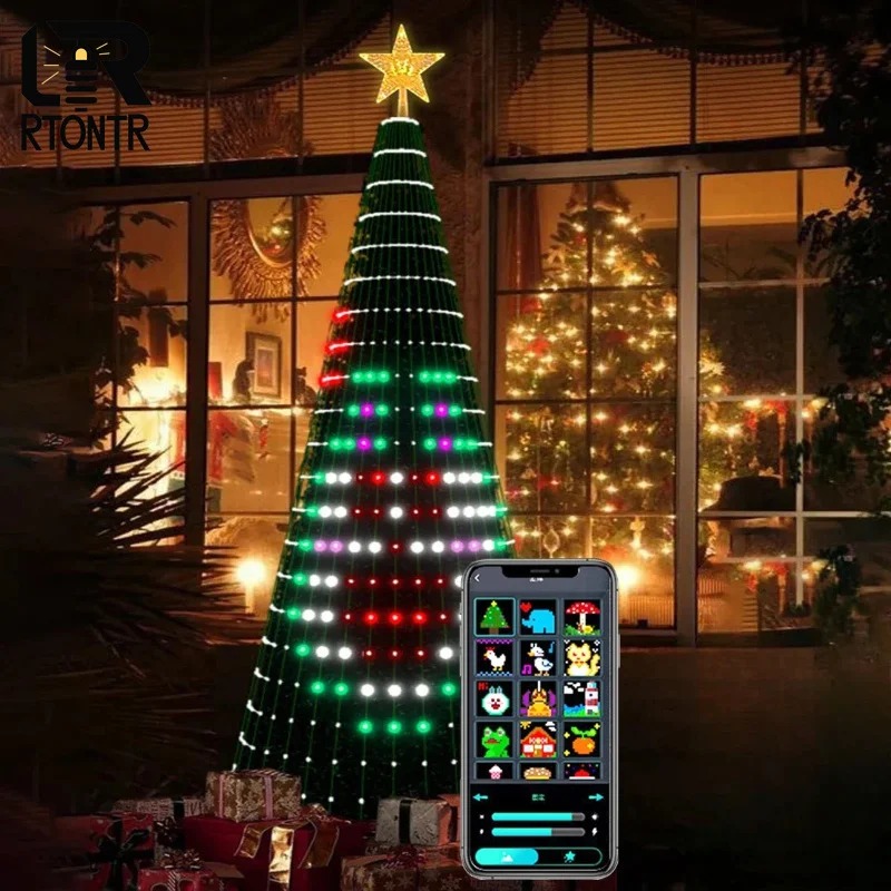 Christmas Star Tree Lights RGB - đánh giá và giá Lighting Decor For Home