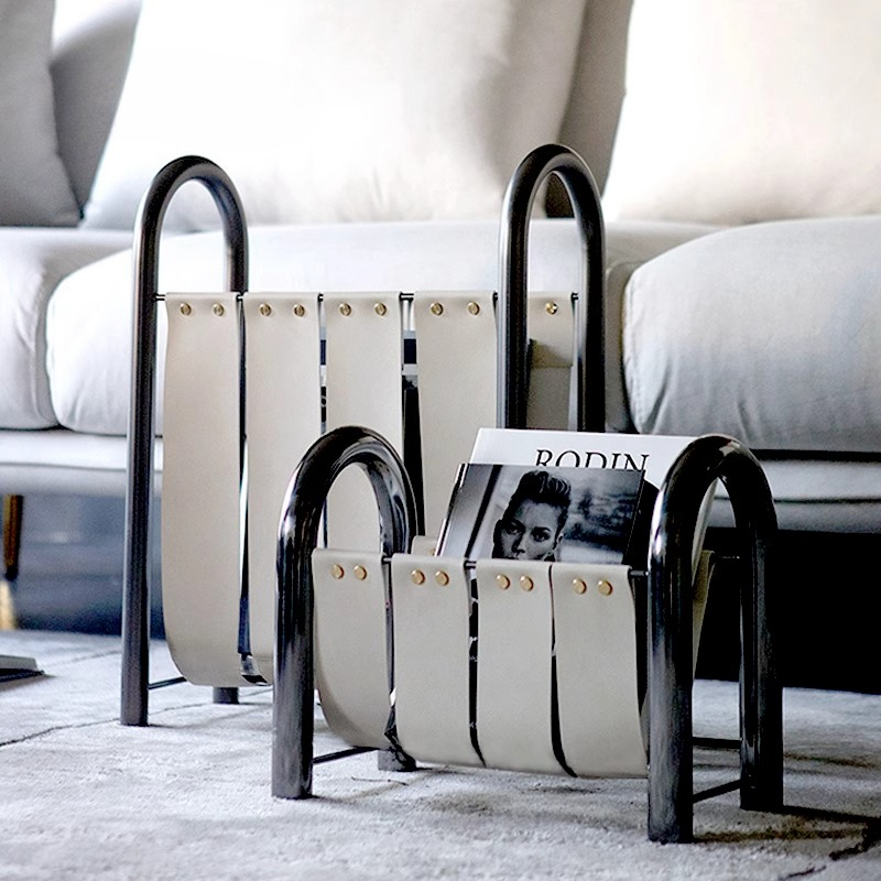 Light Luxury Metal Leather Mag - đánh giá và giá Lighting And Decor Magazine