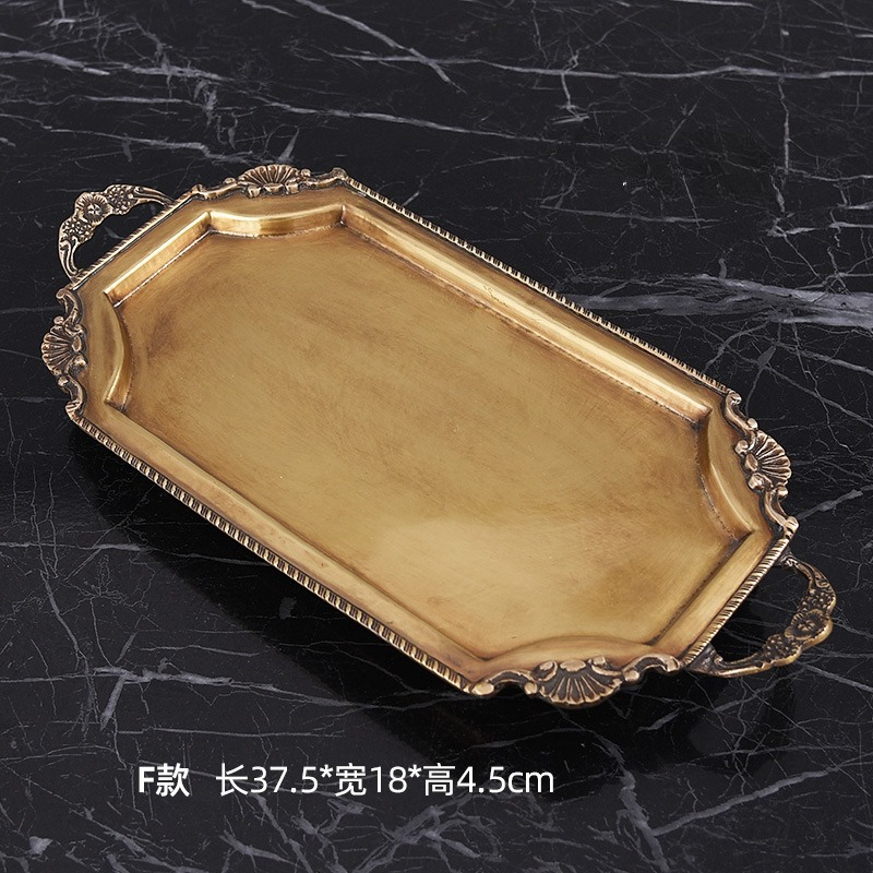 Imported brass decorative tray - đánh giá và giá Decor Lighting India