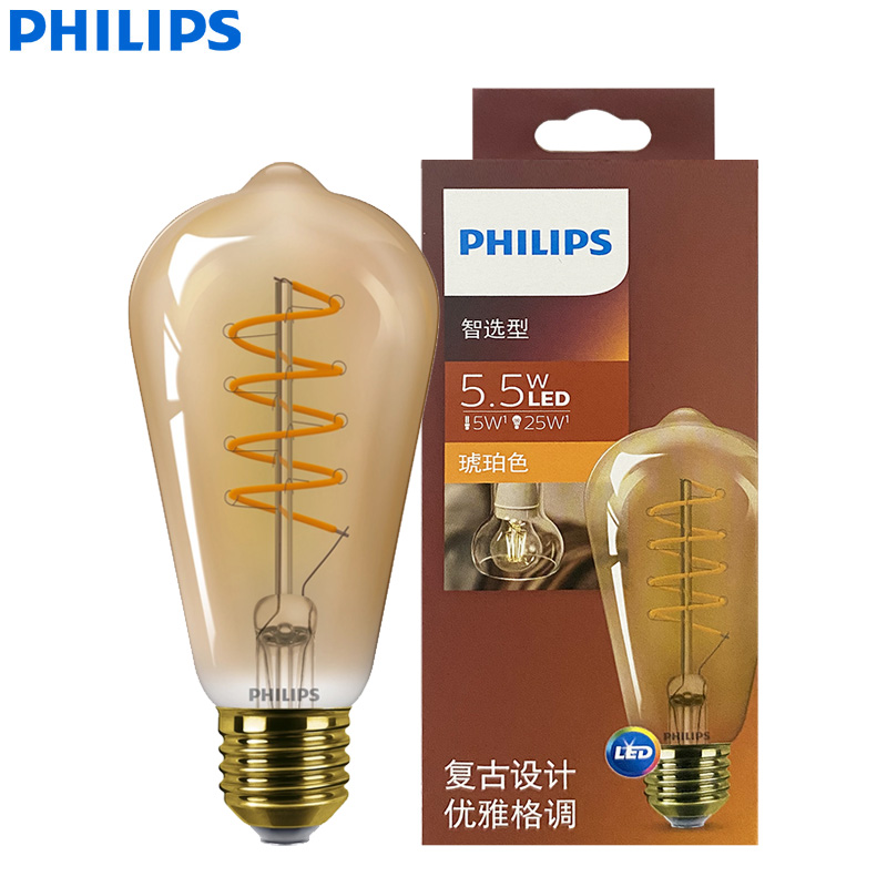 Philips LED ST64 Classic Filam - đánh giá và giá Philips Bulb Led Classic