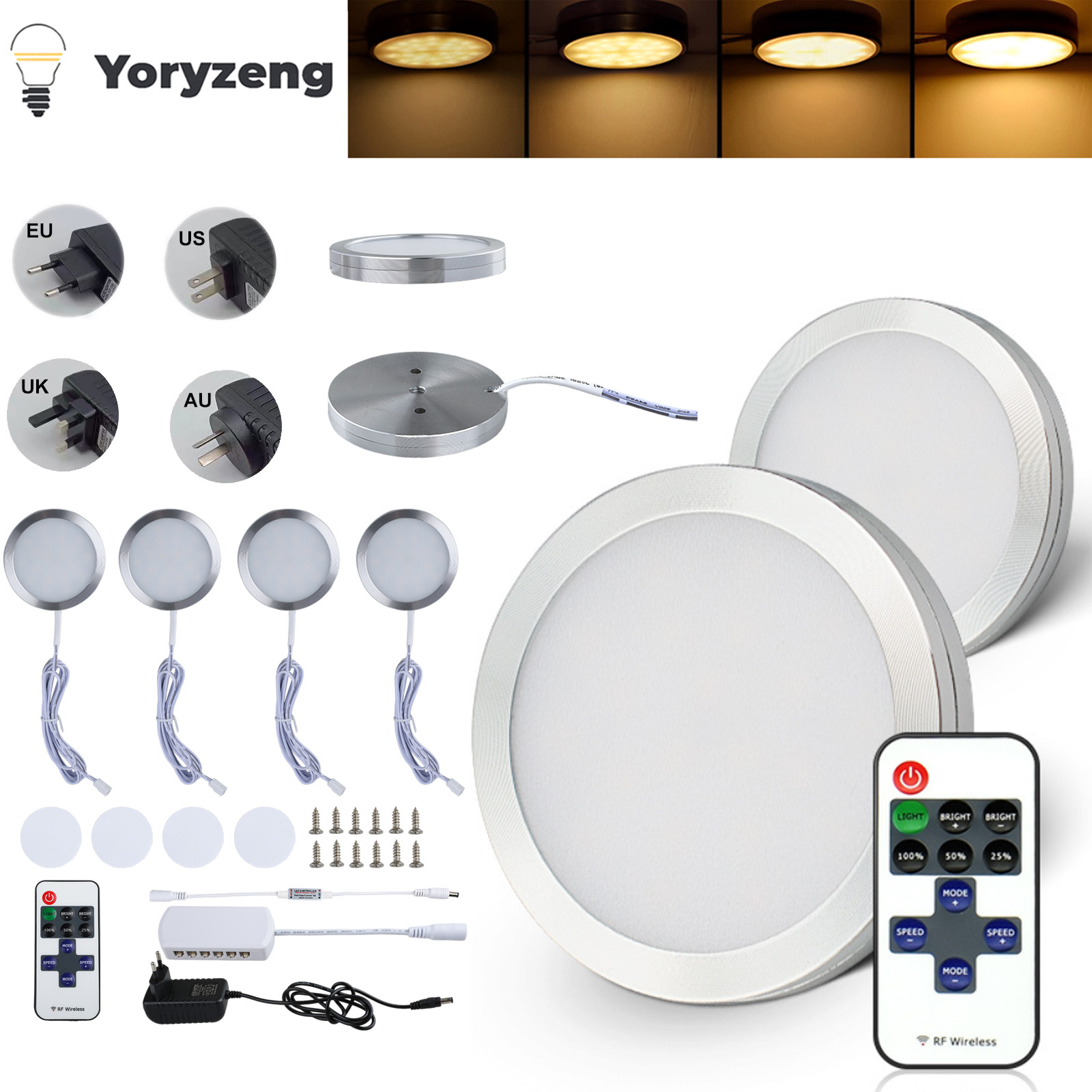 Under Cabinet LED Night Lights - đánh giá và giá Kitchen Decor Lighting