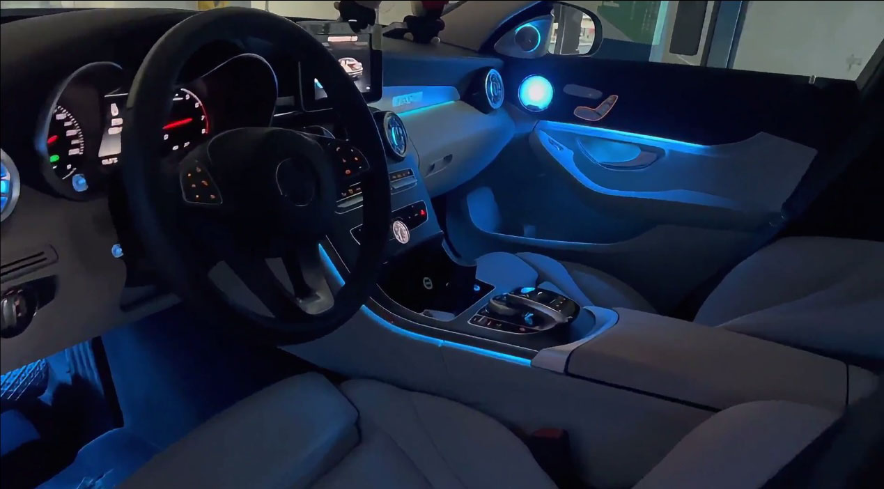 Ambient Light For Mercedes-Ben - đánh giá và giá Lighting Decor Inc