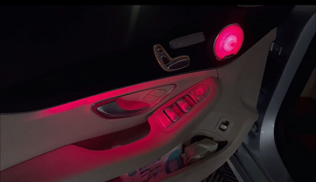 Ambient Light For Mercedes-Ben - đánh giá và giá Lighting Decor Inc