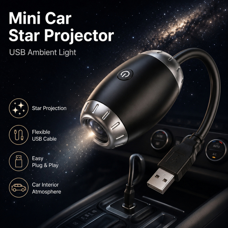 USB Car Star Projector Light S - đánh giá và giá Star Projector Night