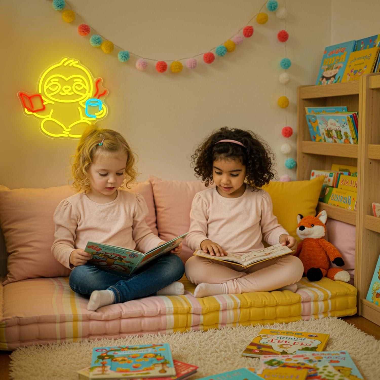 Sloth Neon Sign USB Dimmable L - đánh giá và giá Lighting Decor For Home