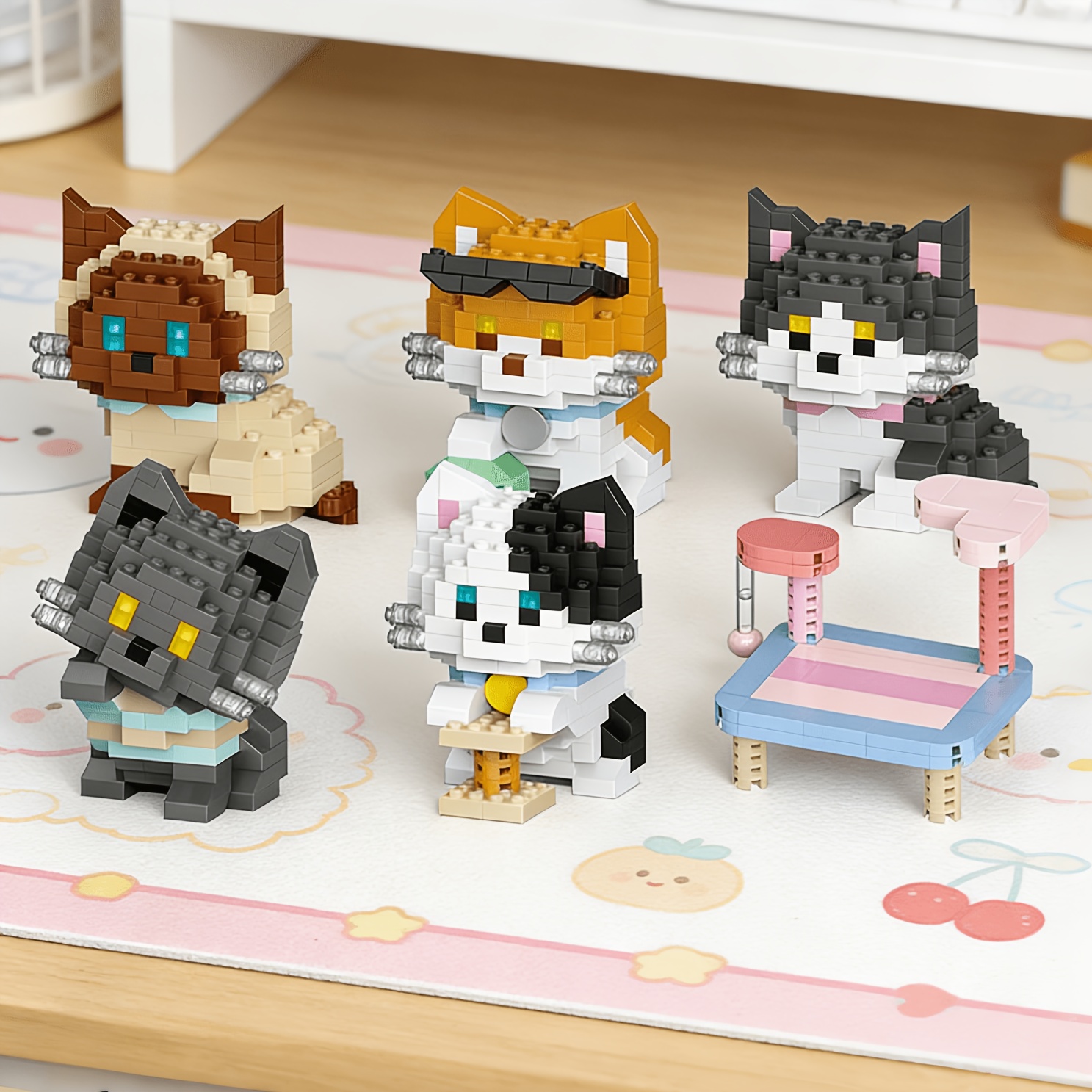 Cat Series Building Blocks Set - đánh giá và giá Lighting Home Decor Items