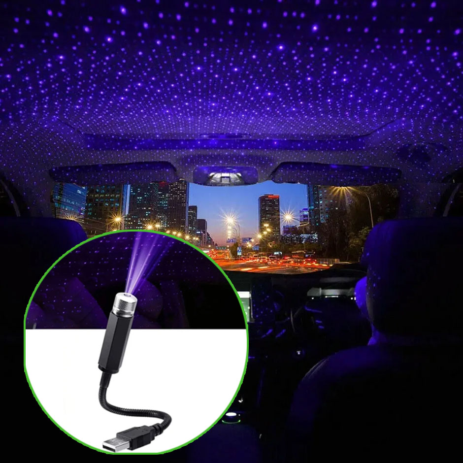 QXNY Mini Car LED Starry Sky N - đánh giá và giá Star Projector Night