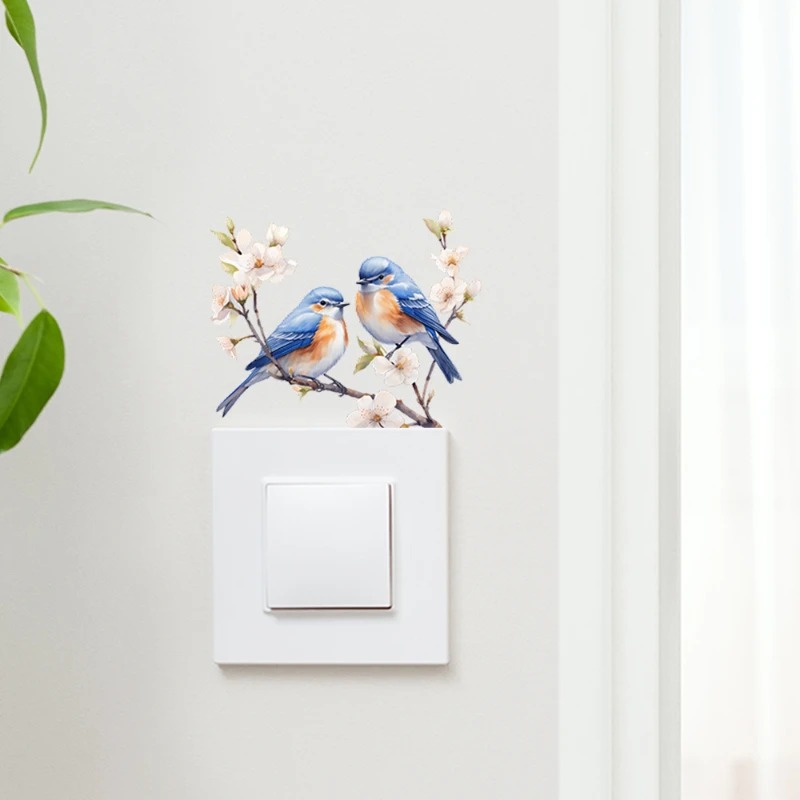 Bird On Cherry Blossom Branch  - đánh giá và giá Lighting Decoration On Wall