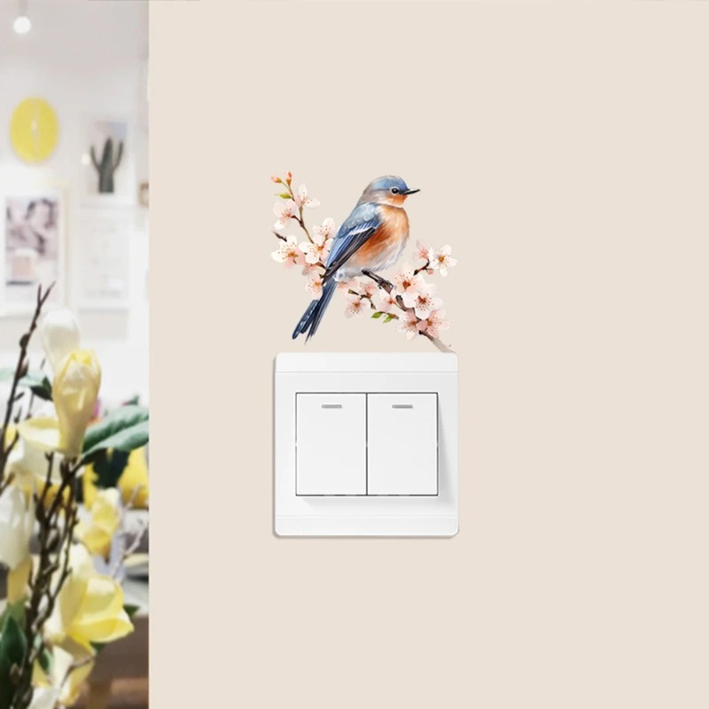 Bird On Cherry Blossom Branch  - đánh giá và giá Lighting Decoration On Wall