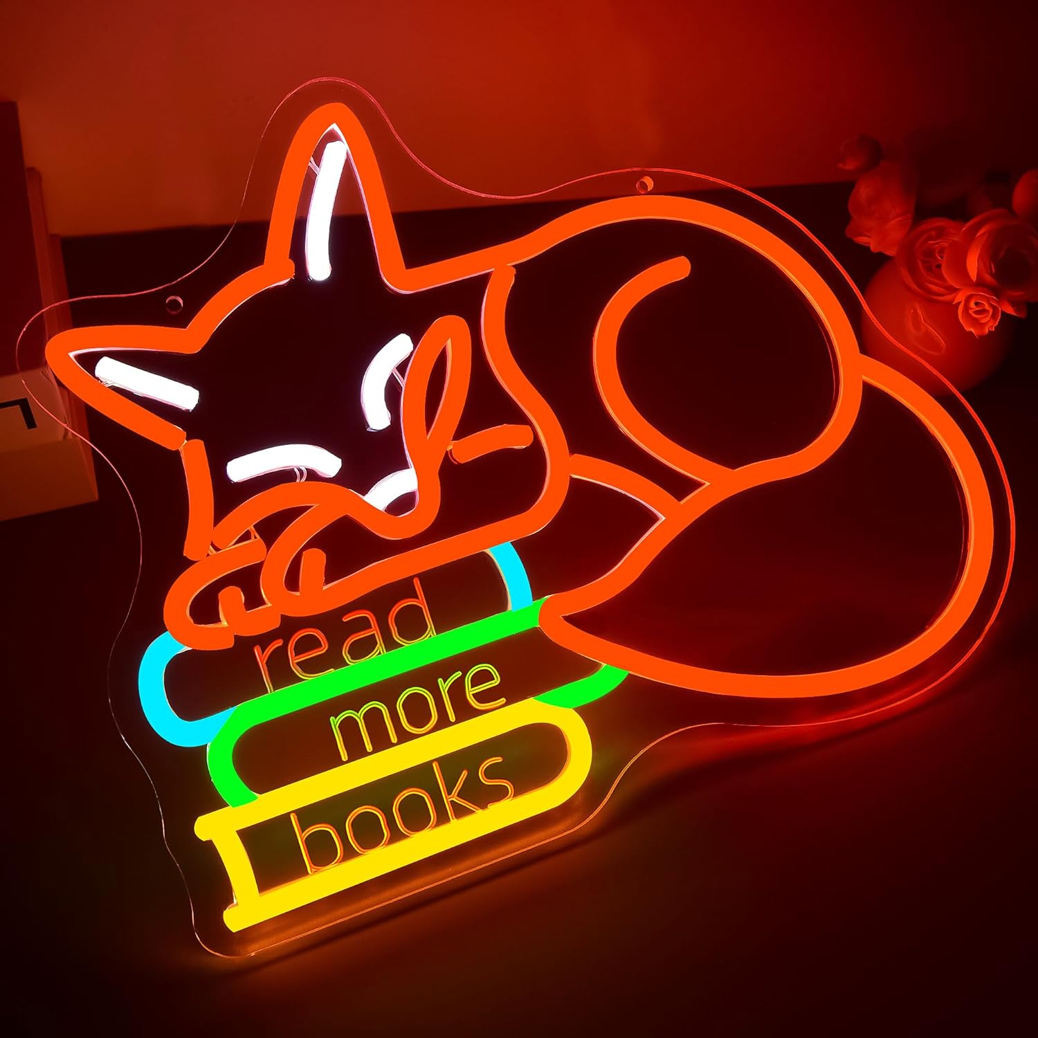 Read More Books Neon Sign Room - đánh giá và giá Lighting Decor And More
