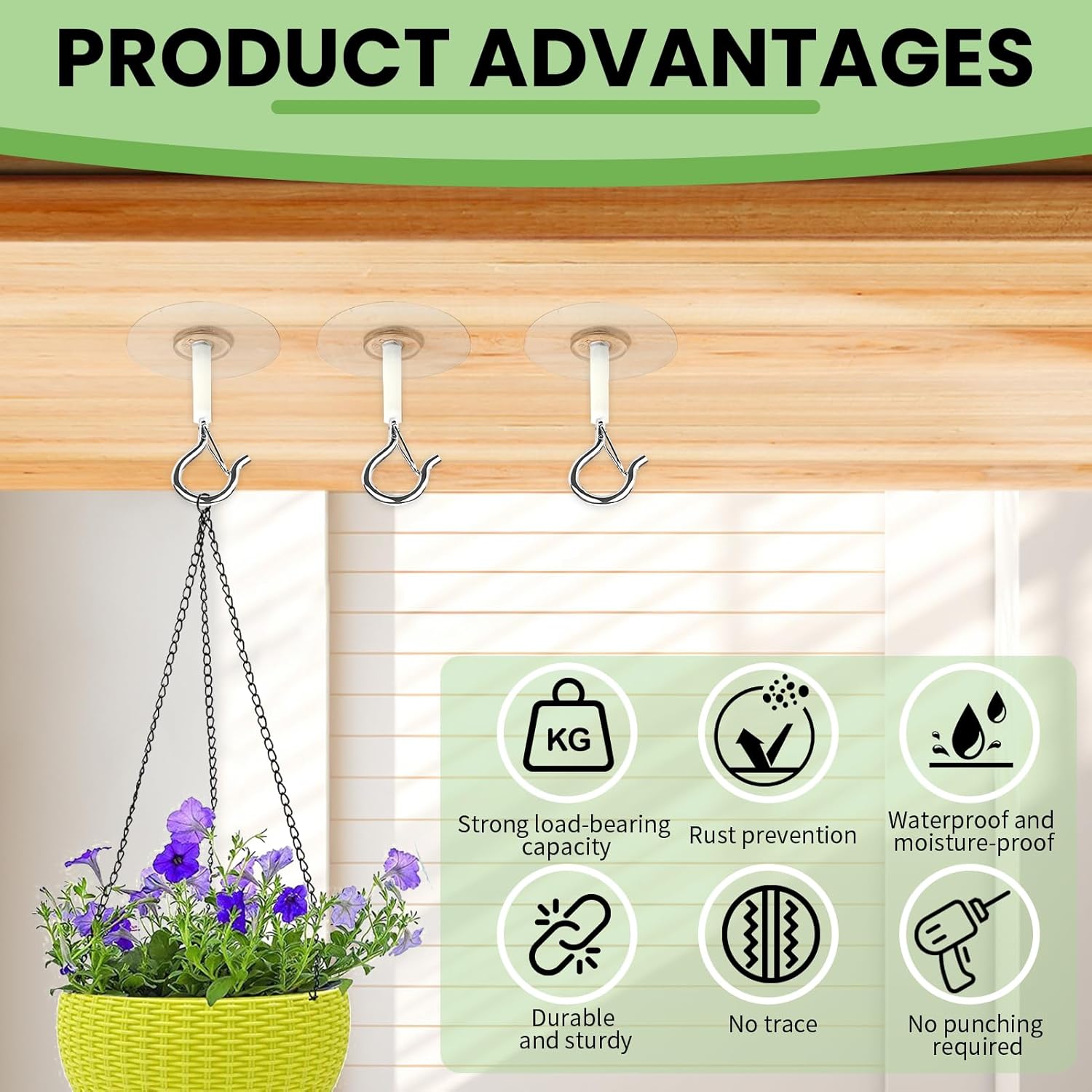 5Pcs Heavy Duty Self Adhesive  - đánh giá và giá Kitchen Decor Lighting