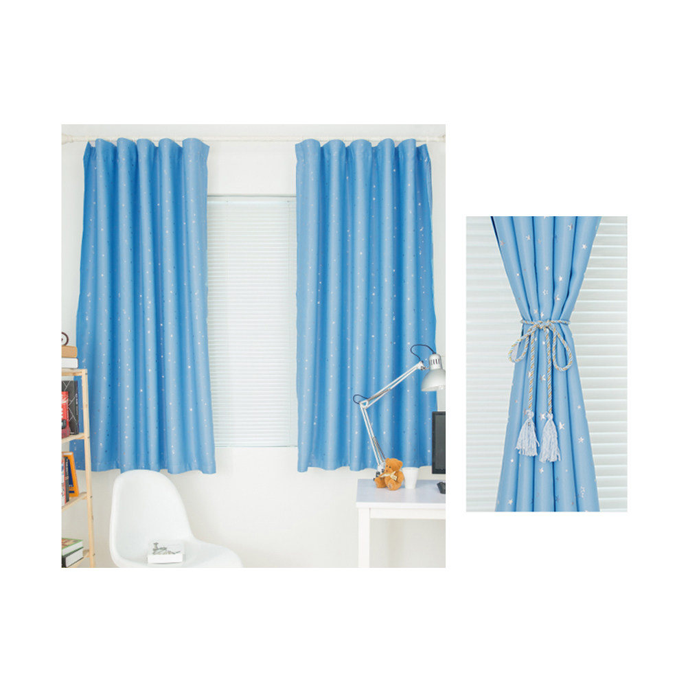 100x135cm Sky Blue Blackout Wi - đánh giá và giá Kitchen Decor Lighting