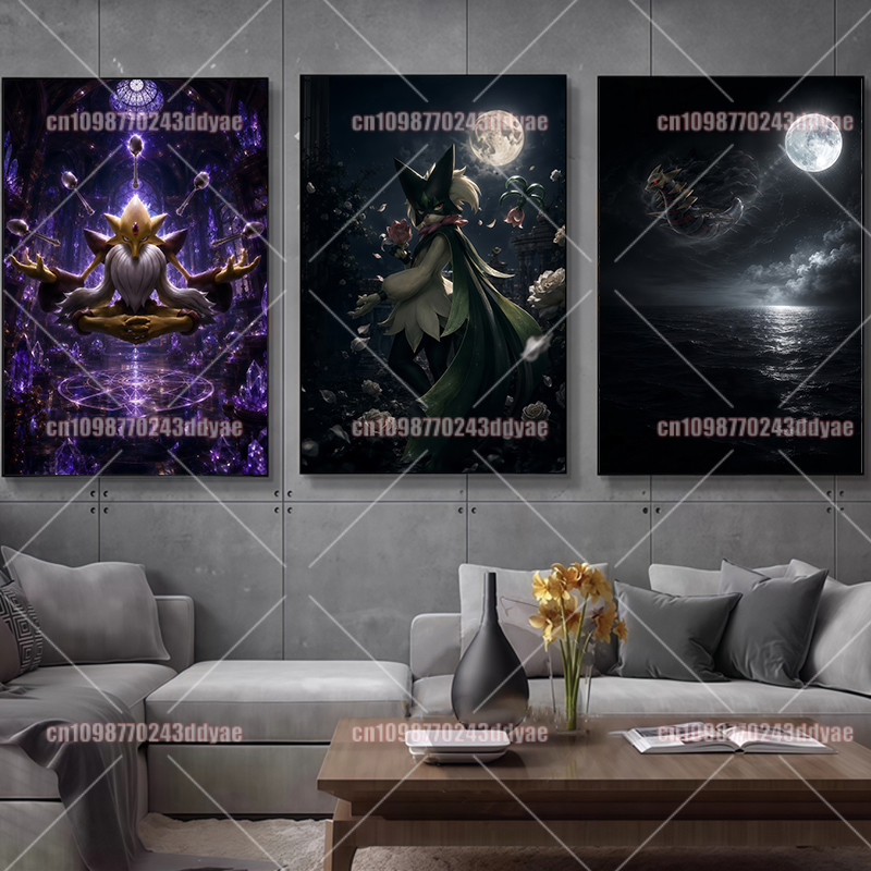 Anime Pokemon Character Canvas - đánh giá và giá Lighting Decor Items