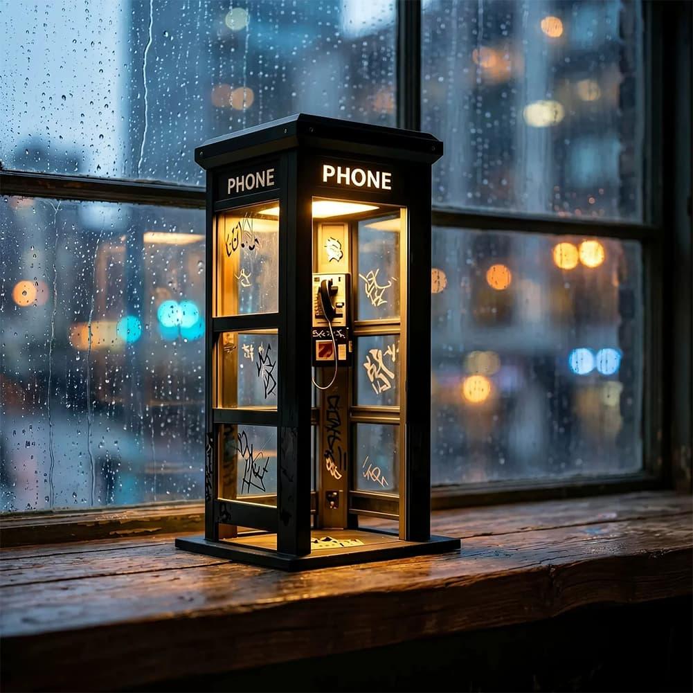 Vintage London Telephone Booth - đánh giá và giá Lighting Decor For Home