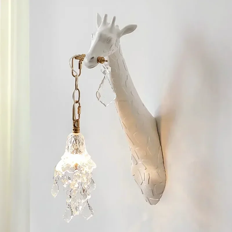 Nordic New Resin Giraffe LED W - đánh giá và giá Lighting Decoration On Wall