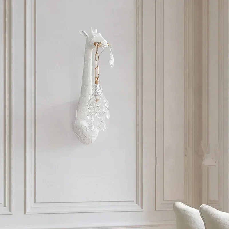 Nordic New Resin Giraffe LED W - đánh giá và giá Lighting Decoration On Wall